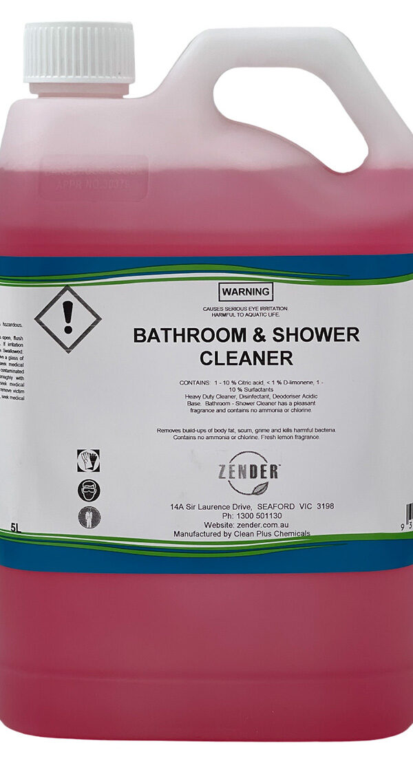 BATHROOM AND SHOWER CLEANER