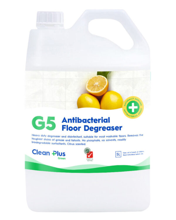 G5 Antibacterial Floor Degreaser & Disinfectant