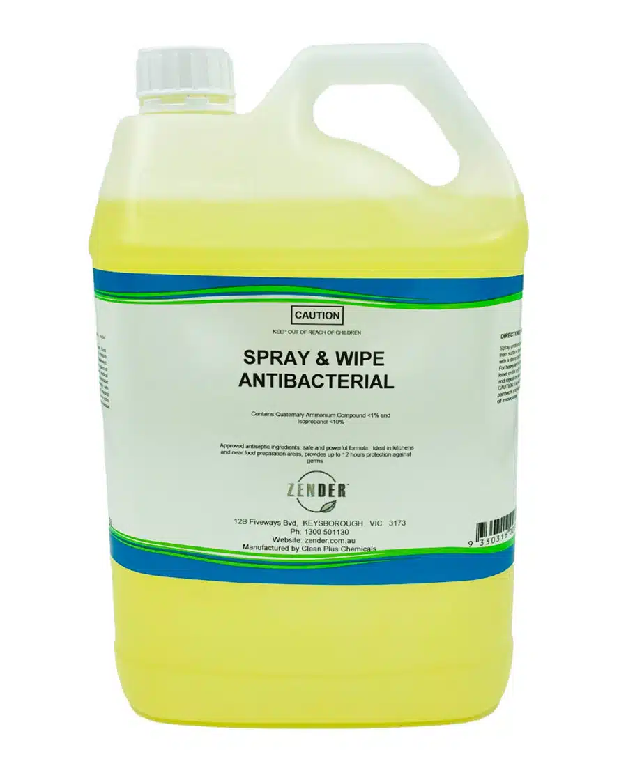 SPRAY AND WIPE ANTIBACTERIAL