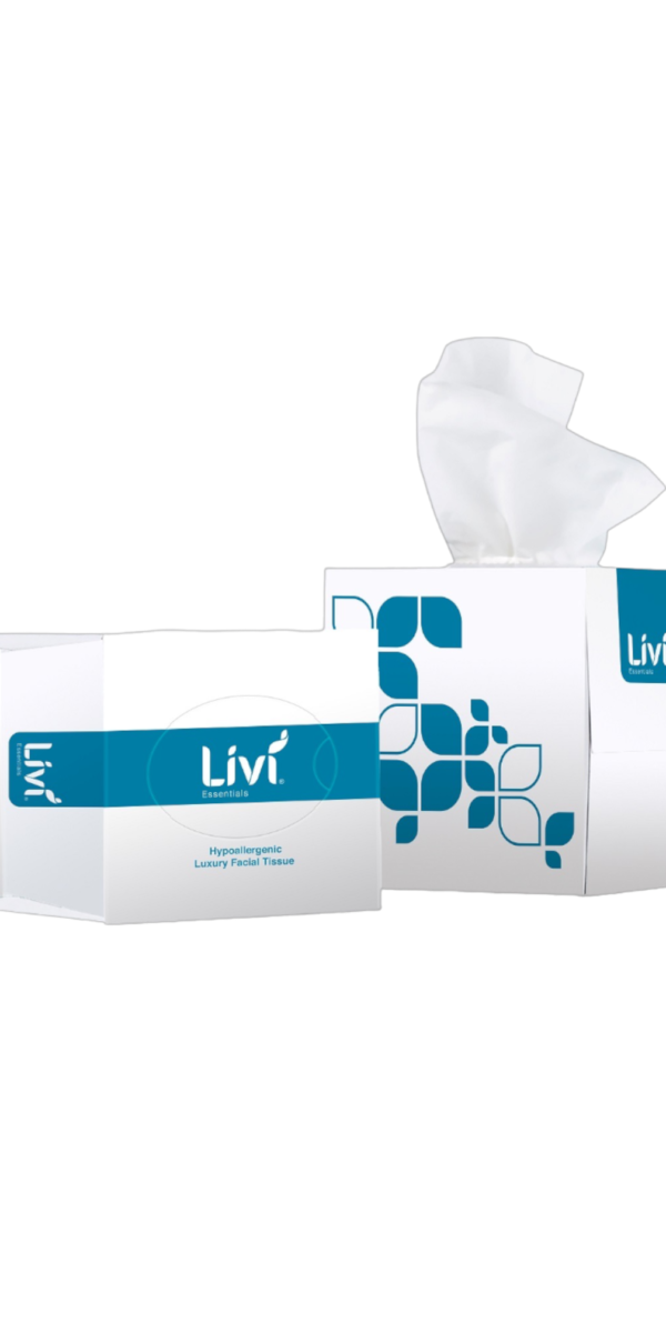 LIVI ESSENTIALS HYPOALLERGENIC FACIAL TISSUE