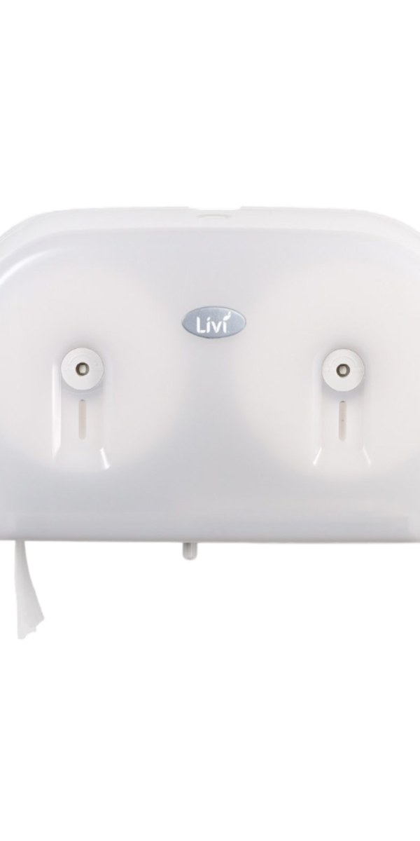 LIVI JUNIOR JUMBO TOILET TISSUE DISPENSER DOUBLE