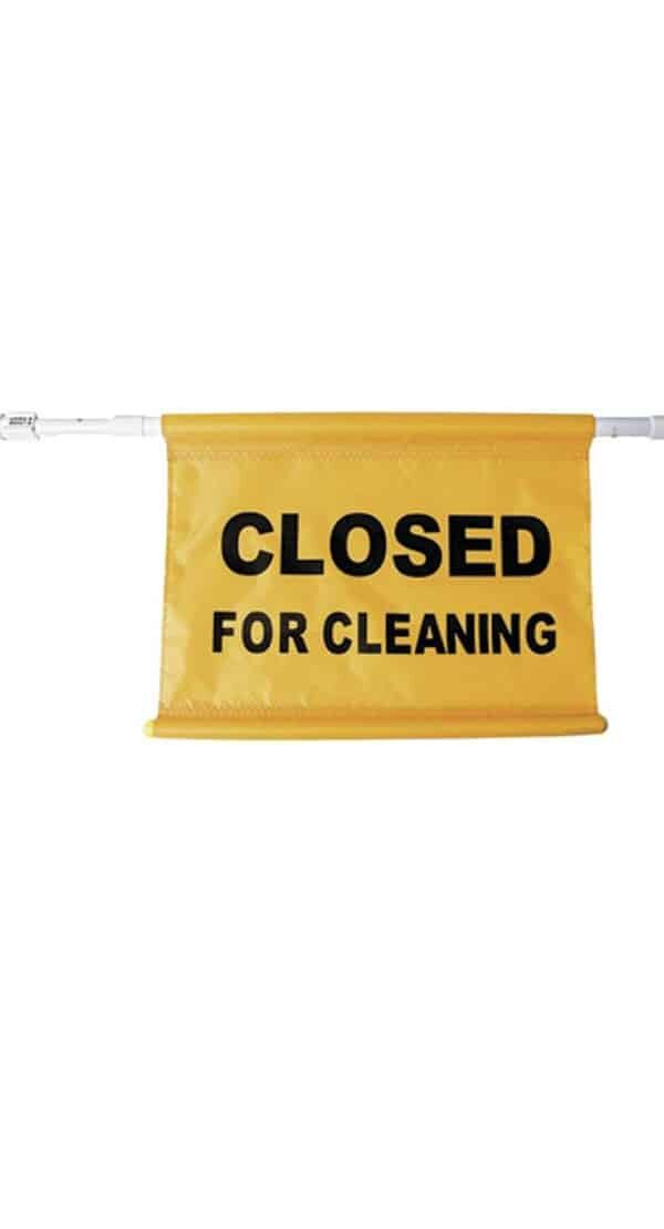 CLOSED FOR CLEANING DOOR SIGN